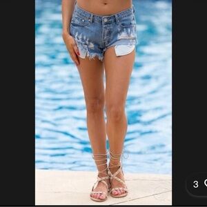 Signature8 Light Blue teaspoon Shorts